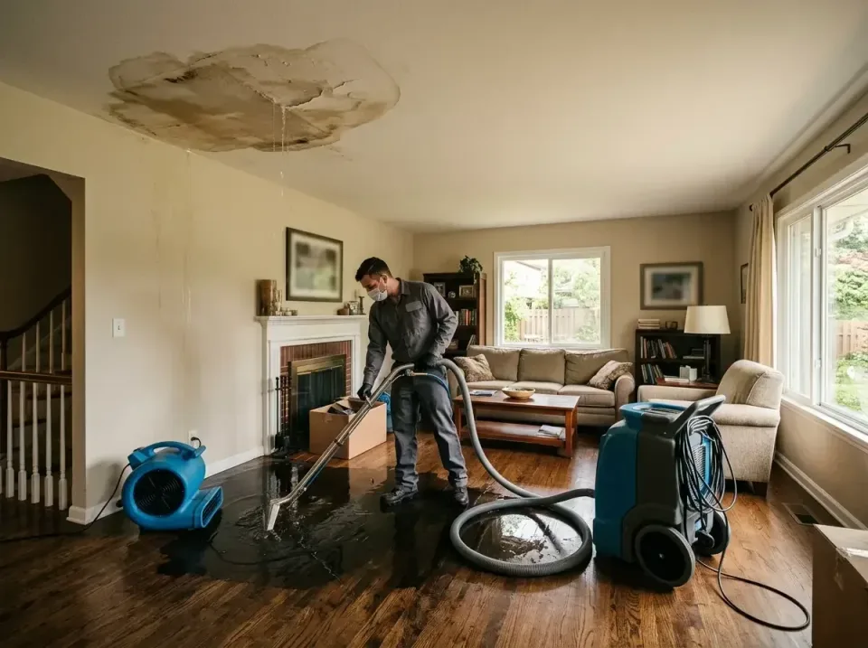 attic-pipe-burst-ceiling-drip-008 — frequently asked questions, Water Damage Restoration & Carpet Care in Sudden Valley, WA